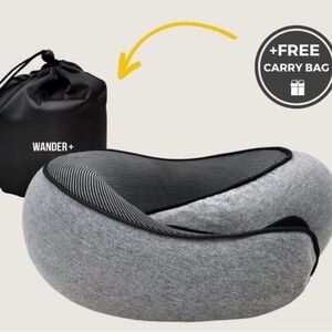 Wander+ Travel Pillow. One size. Grey. Never been used.